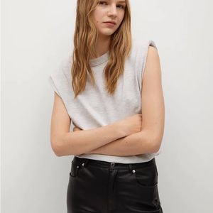 NWOT Shoulder-Pad Shirt